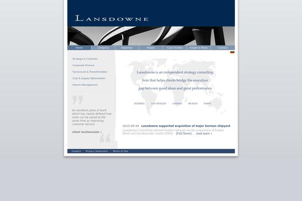 lansdowneconsulting.com site used Lansdowne_artwork_theme