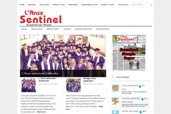 lansesentinel.com site used Channel