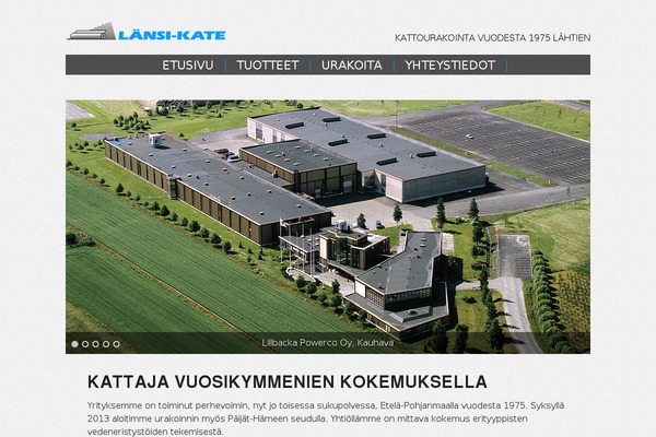 lansikate.fi site used Lansi-kate