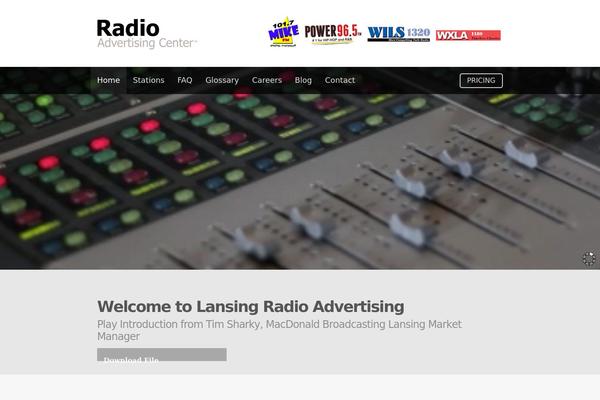 lansingradioadvertising.com site used Rl_client_genesis