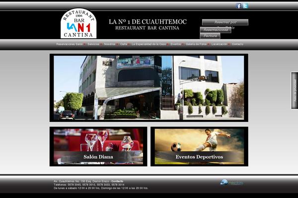 lanumerouno.com.mx site used La1