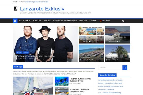 lanzarote-exklusiv.com site used ColorMag