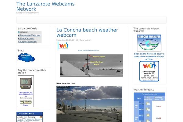 lanzarote-webcam.com site used Learnmore