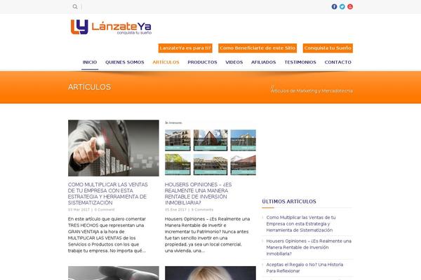 Maxima v1.02 theme site design template sample