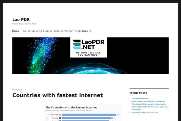 Twenty Seventeen theme site design template sample