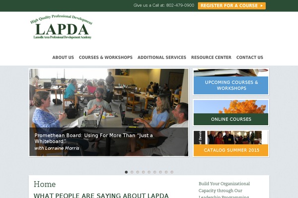 lapdavt.org site used Lapda