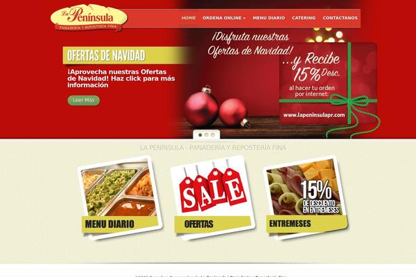 lapeninsulapr.com site used Mycuisinetheme