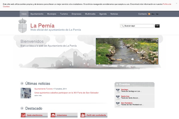 Site using Municipios plugin