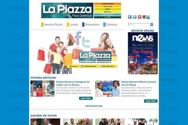 lapiazzaecuador.com site used Ommcore