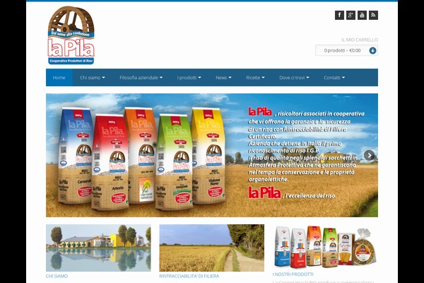 lapila.it site used Biscaya-theme