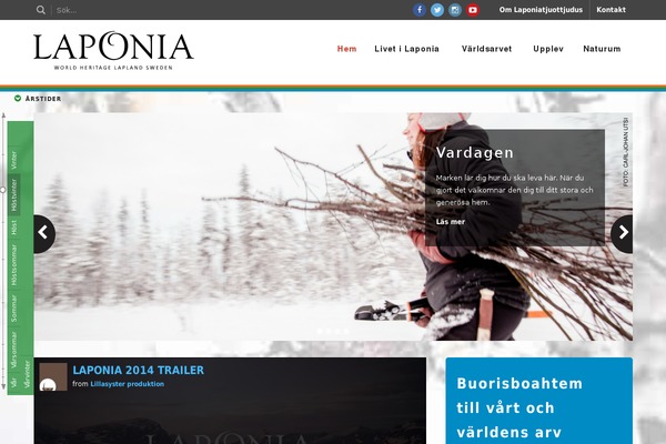 laponia.nu site used Laponia