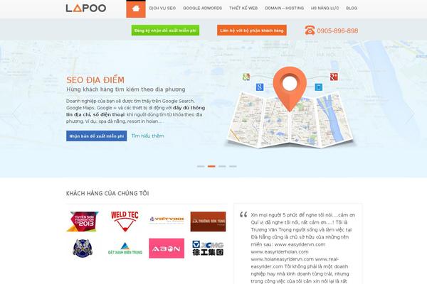 lapoo.vn site used Pressbook-blog