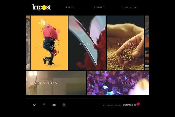 lapost.tv site used Laposttv