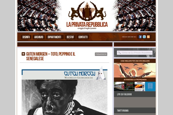 laprivatarepubblica.com site used Lpr