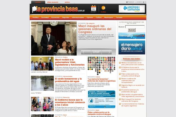 laprovinciabsas.com.ar site used Laprovinciabsas