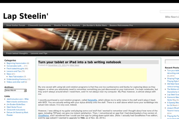 lapsteelin.com site used 2010-weaver.1.3.1.1