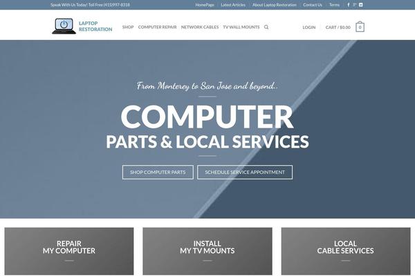 laptoprestoration.com site used Flatsome