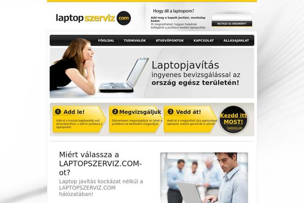 laptopszerviz.com site used Laptopszerviz
