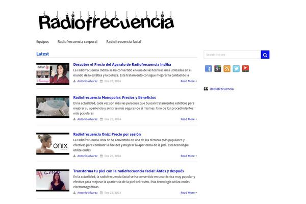 laradiofrecuencia.net site used Frontpage-child