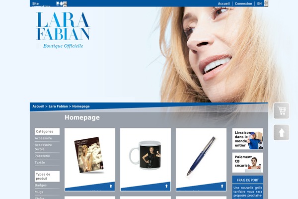 larafabianshop.com site used Larafabian