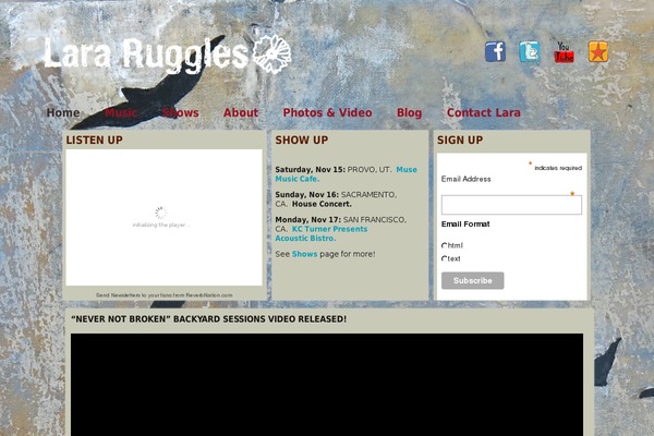 lararuggles.com site used Blanksingleone-lr