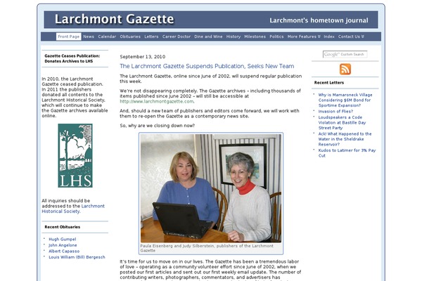 larchmontgazette.com site used Atahualpa365