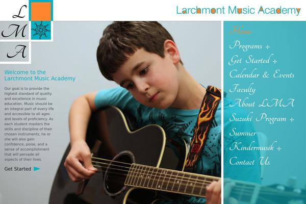 Lma theme site design template sample