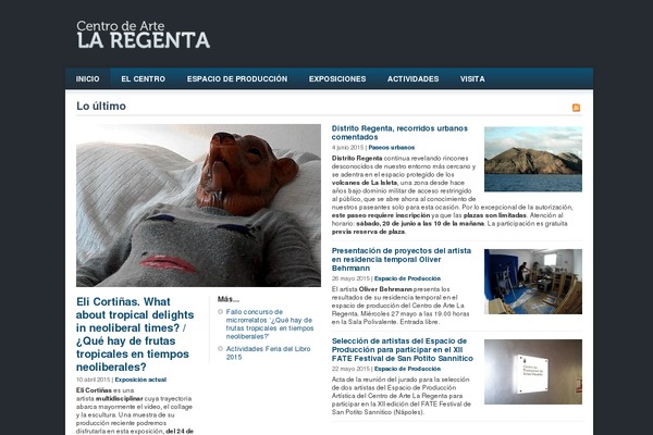 laregenta.org site used Regenta