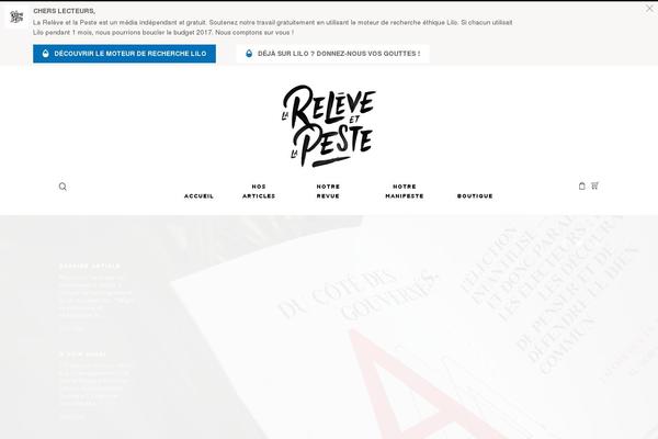 lareleveetlapeste.fr site used La-releve-2021
