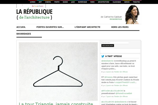 Larepublique theme site design template sample
