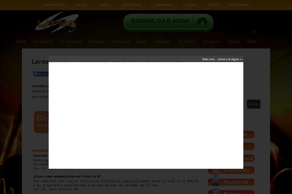 Custom Tables website example screenshot