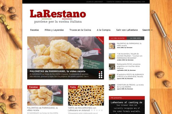 larestano.com site used Gonzo-child