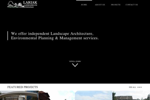 lariaklandscapes.com site used Lariak