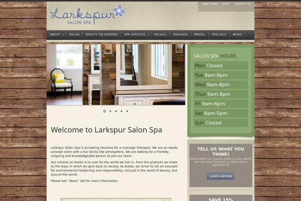 larkspursalonspa.com site used Larkspur