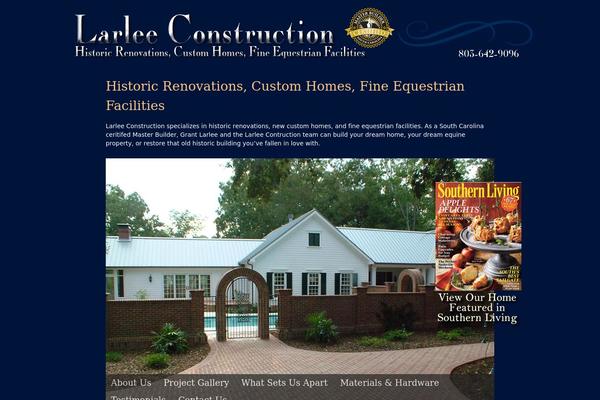 larleeconstruction.com site used Larlee-construction