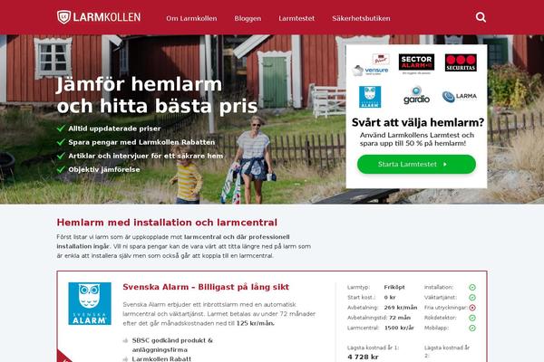 larmkollen.se site used Larmkoll