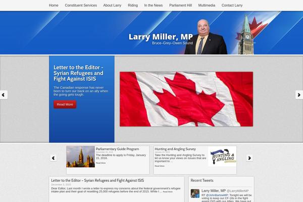 larrymiller.ca site used Congratulatory-child