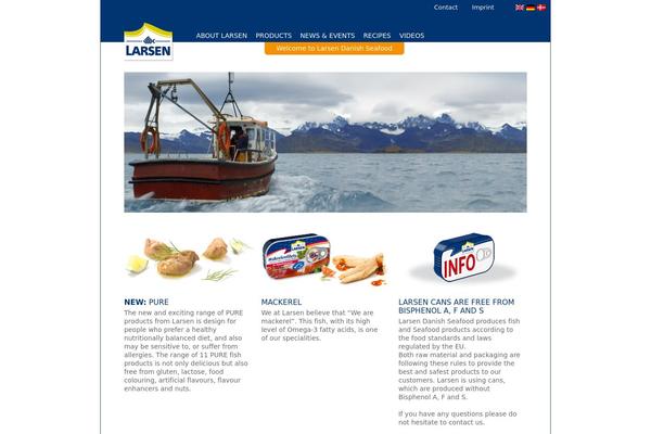 larsenseafood.com site used Larsen