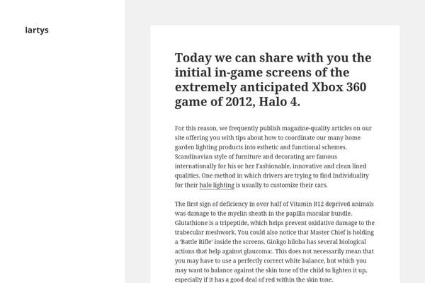 Twenty Fifteen theme site design template sample