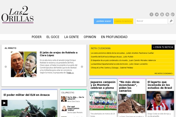 las2orillas.co site used Nuevo2orillas