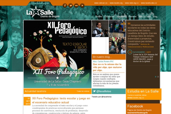 lasalle.org.co site used Lasalle