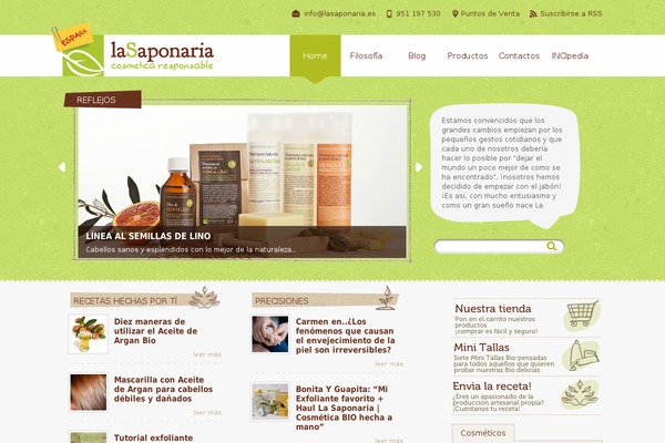 lasaponaria.es site used Saponaria_theme