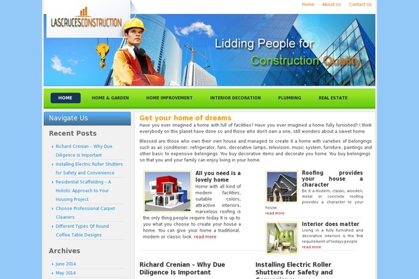 lascrucesconstruction.com site used Dazzling