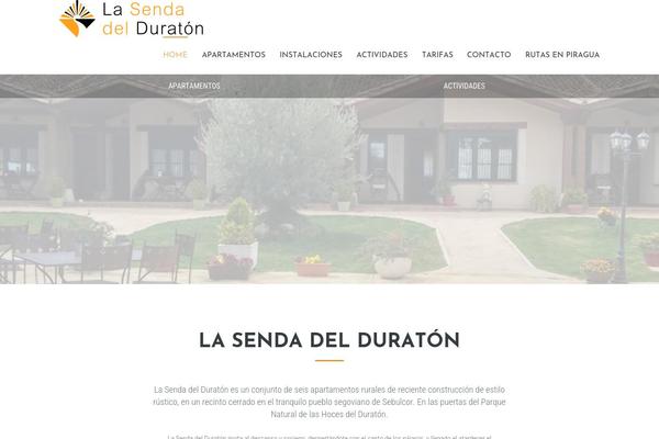 Leisure theme site design template sample