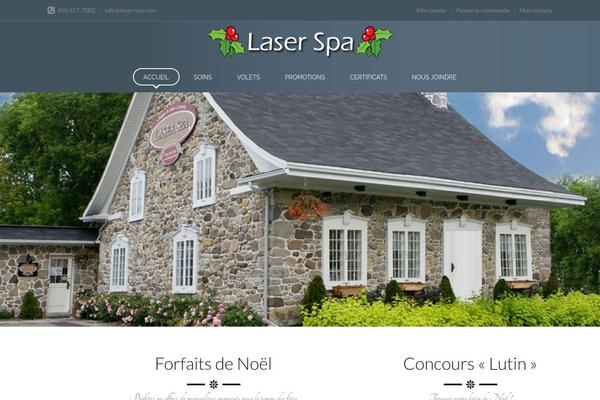 laser-spa.com site used Wp-app-laserspa