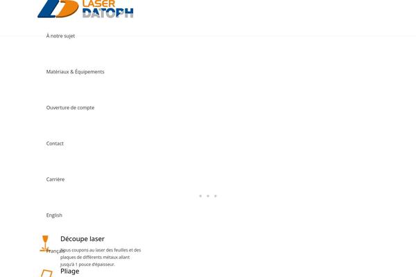 Impreza Child theme site design template sample
