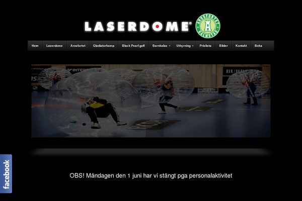 laserdome-arosfortet.se site used Laserdome