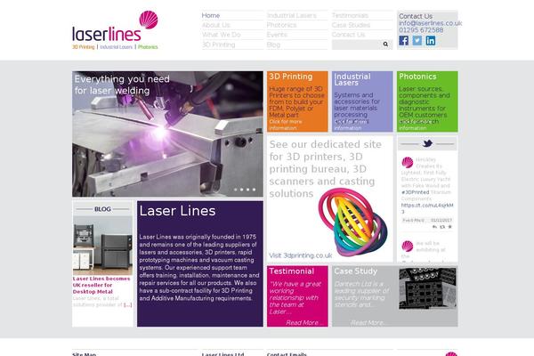 laserlines.co.uk site used Laser