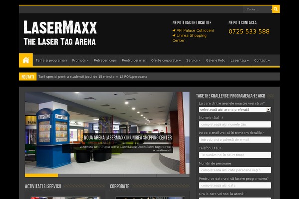 lasermaxx.ro site used Lasermaxx-theme