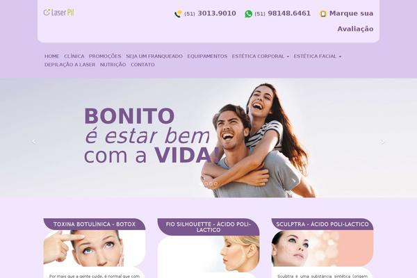 laserpil.com.br site used Clinica